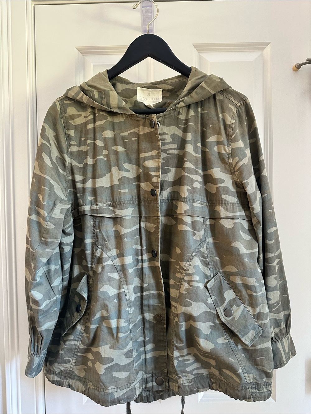 Caslon Camo Utility Jacket Lightweight Military Style LP